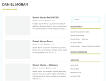 Tablet Screenshot of danielmoran.com